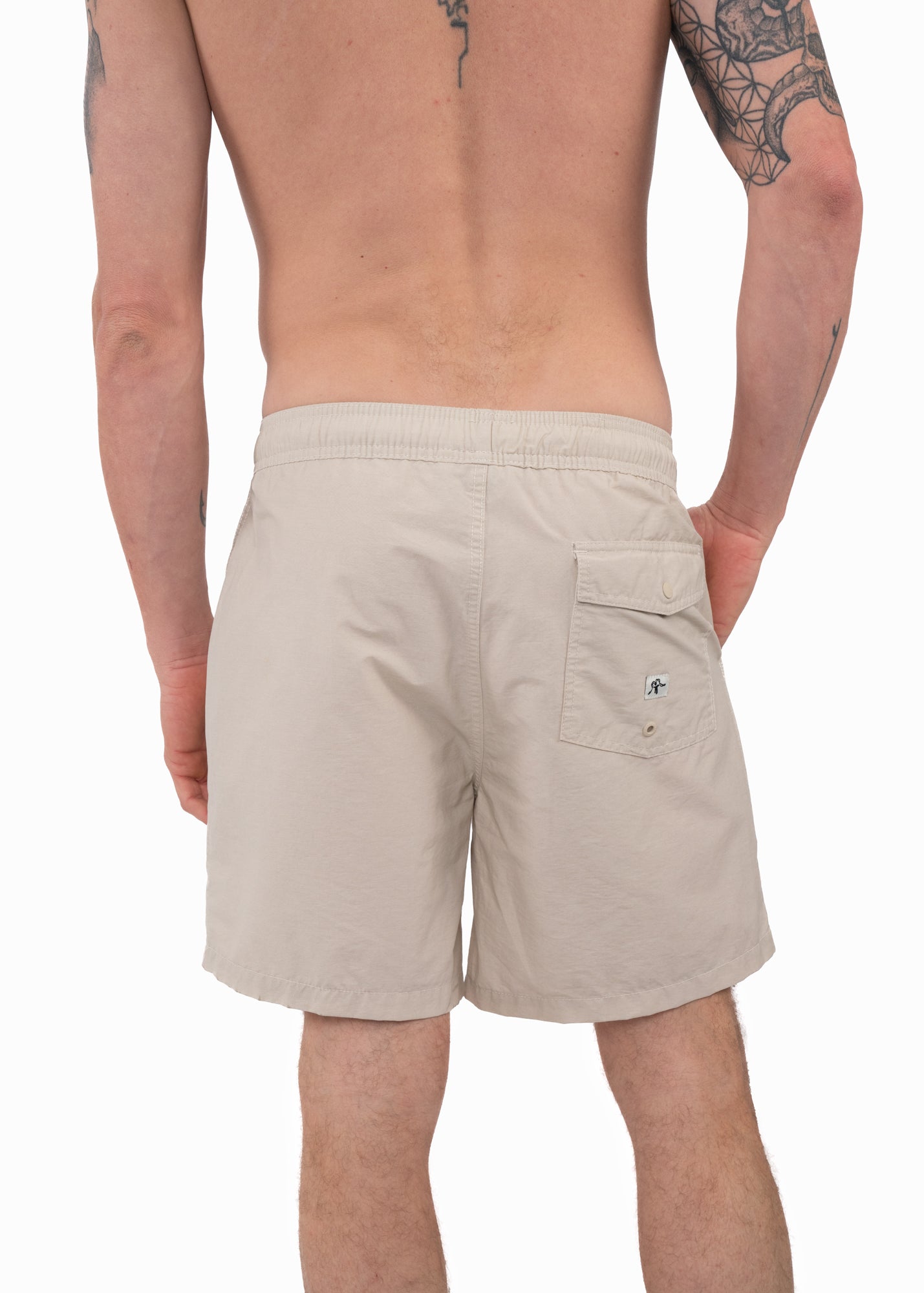 Traje de Baño Volley Solid Beige