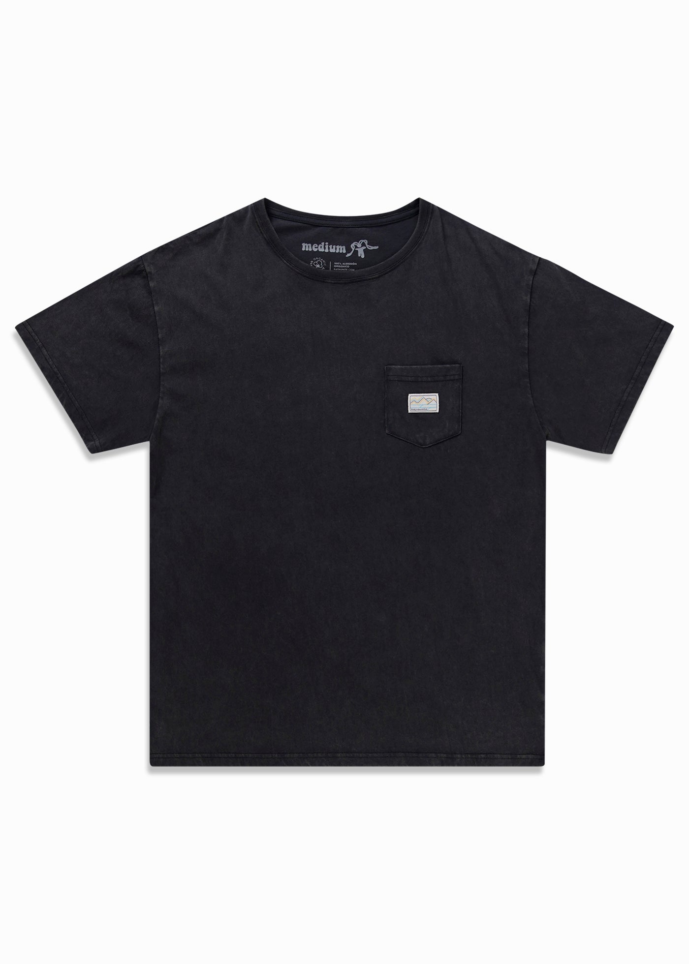 Polera Daily Woven Negra