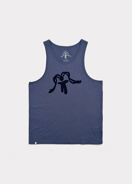 Sudadera Tank Aqua Blue