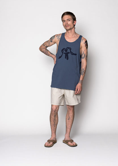 Sudadera Tank Aqua Blue