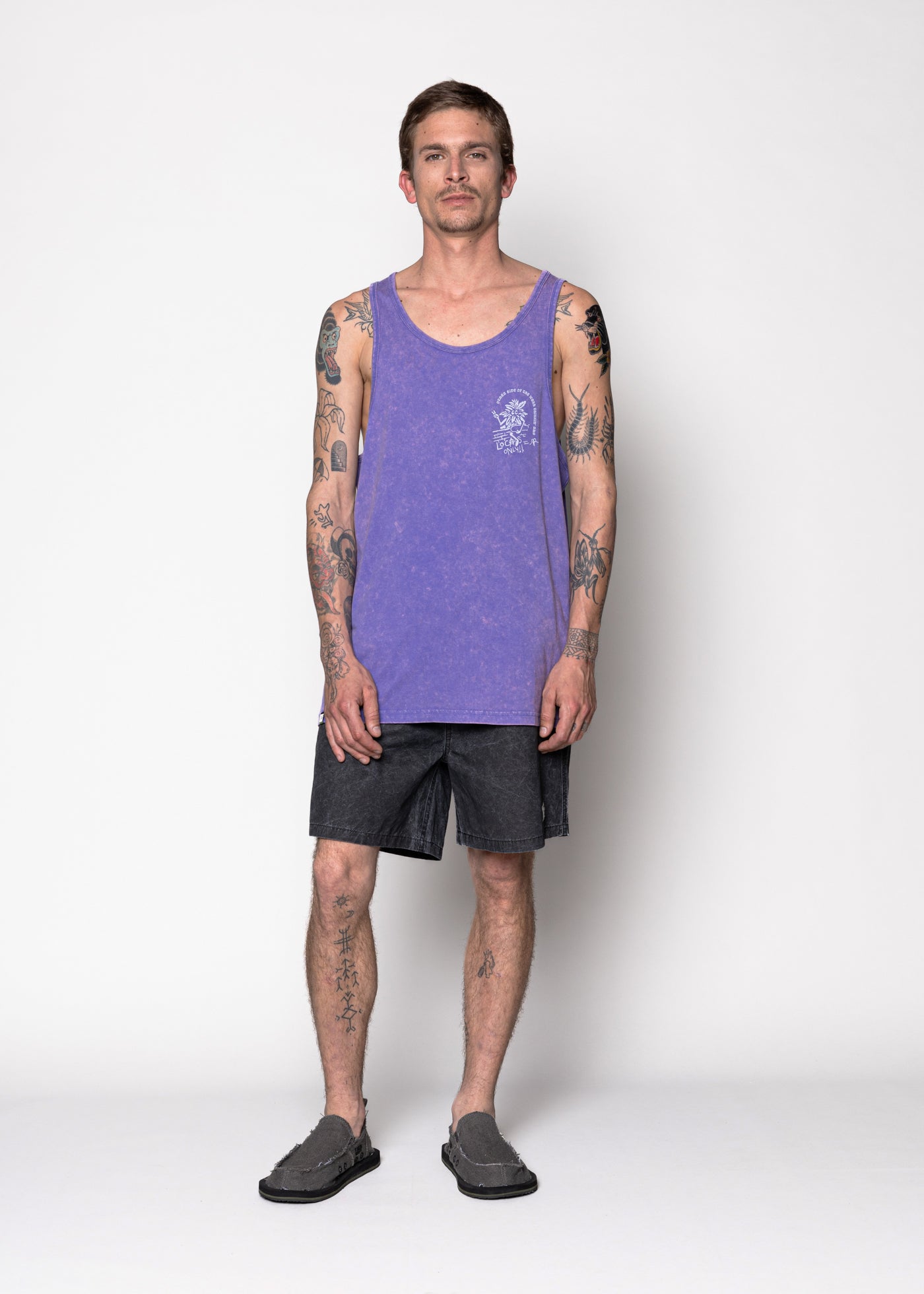 Sudadera Tank Locals Morada