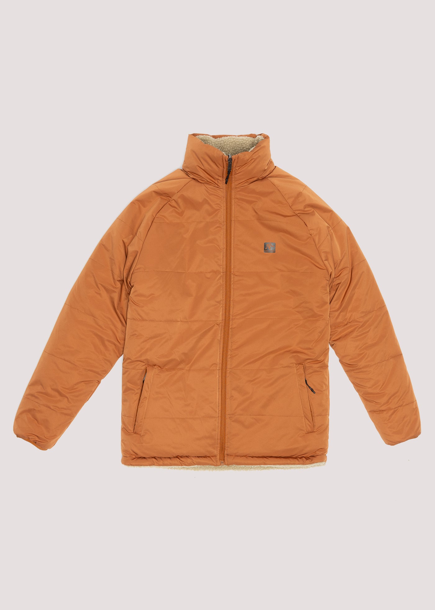 Parka Reversible Chiporro Luma Terracota