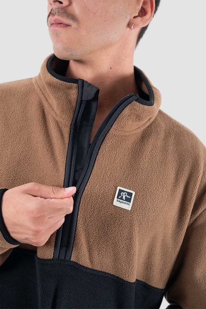 Polar Half Zip Camel