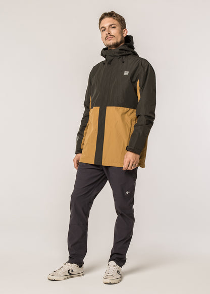 Cortaviento Impermeable Nortazo Gris Camel