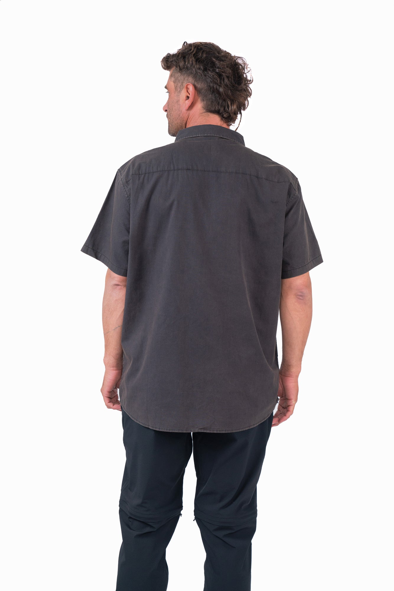 Camisa Cotton Negra