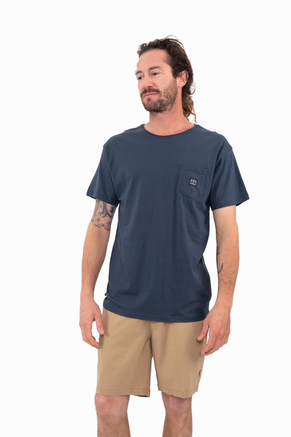 Polera Orgánica Daily Navy