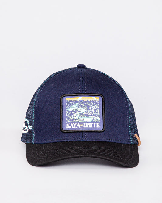 CAP PARK PUELO TRUCKER DK BLUE